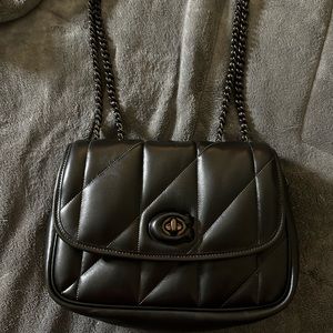Coach Pillow Madison Shoulder Bag With Quilting